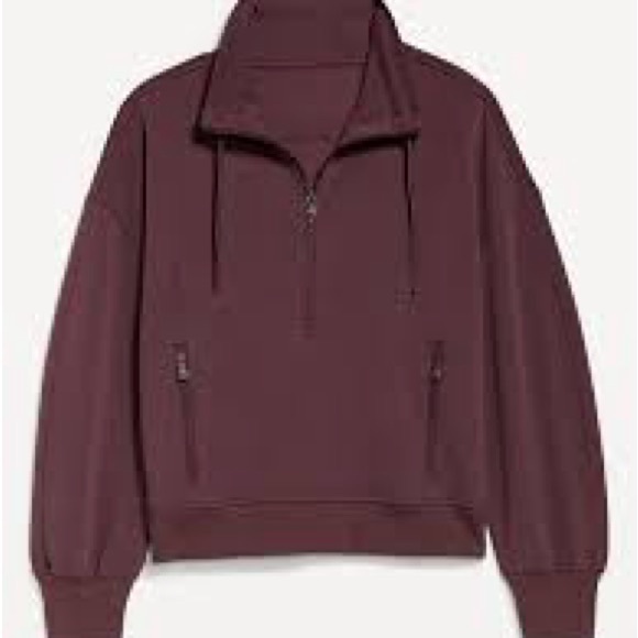 OLD NAVY active dynamic fleece SET purple Hoodie sweatshirt sweatpants medium - Picture 2 of 10